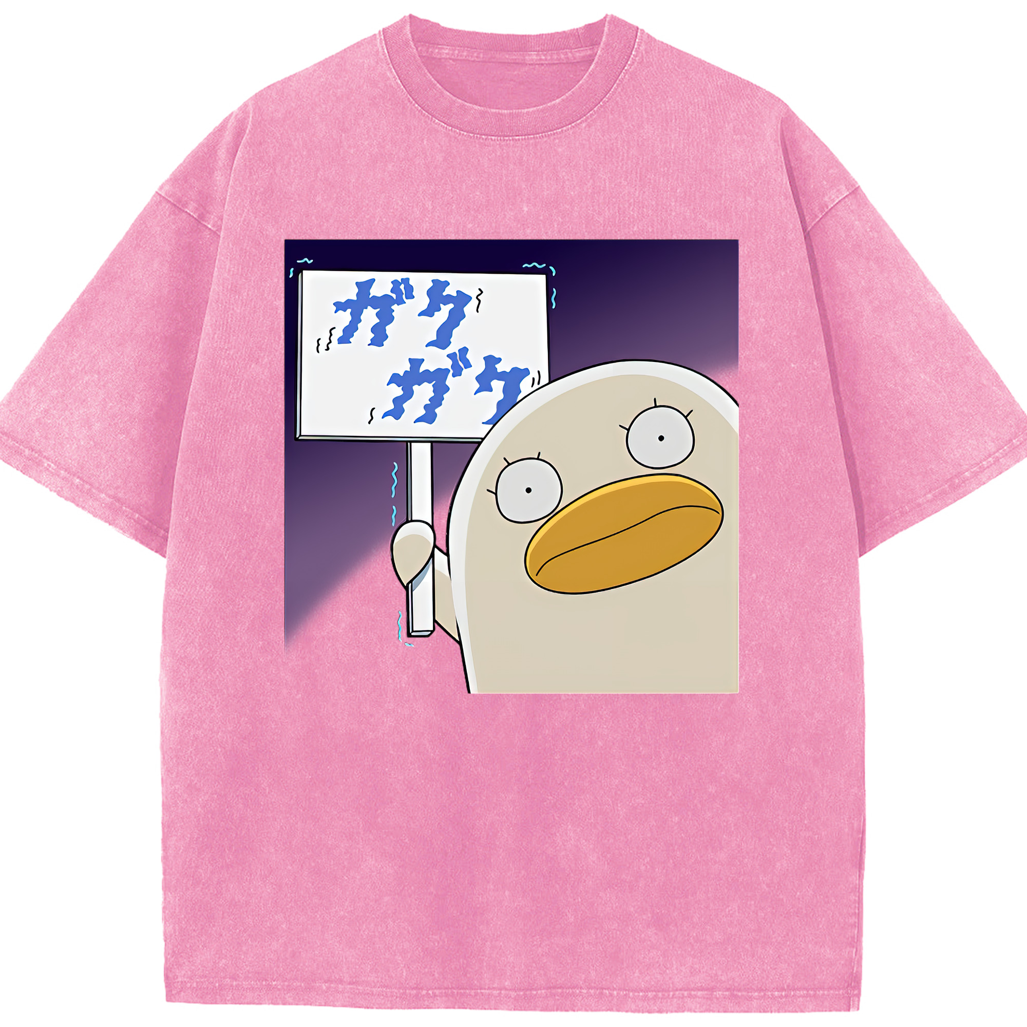 （画像用） ぎんたま 坂田銀時（さかたぎんとき） 神楽 志村新八（しむら しんぱち） GINTAMA Sakata Gintoki Kagura Shimura Shinpachi 綿100% ヴィンテージ風 半袖Tシャツ（フロントプリント）